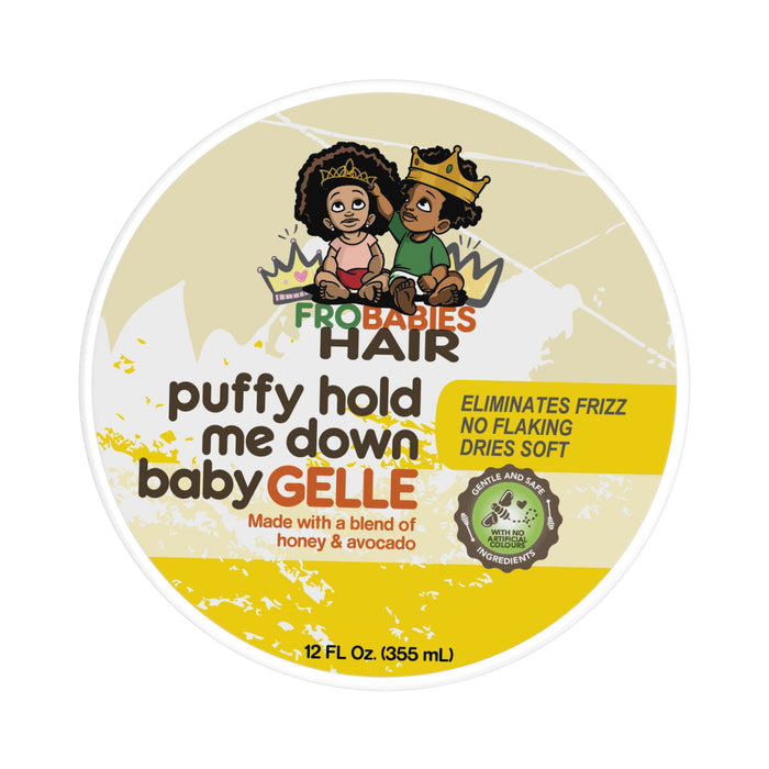 FRO BABIES HAIR Puffy Hold Me Down Baby Gelle 12oz