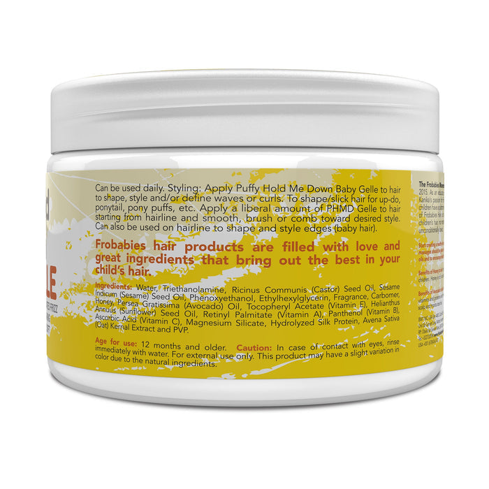 FRO BABIES HAIR Puffy Hold Me Down Baby Gelle 12oz