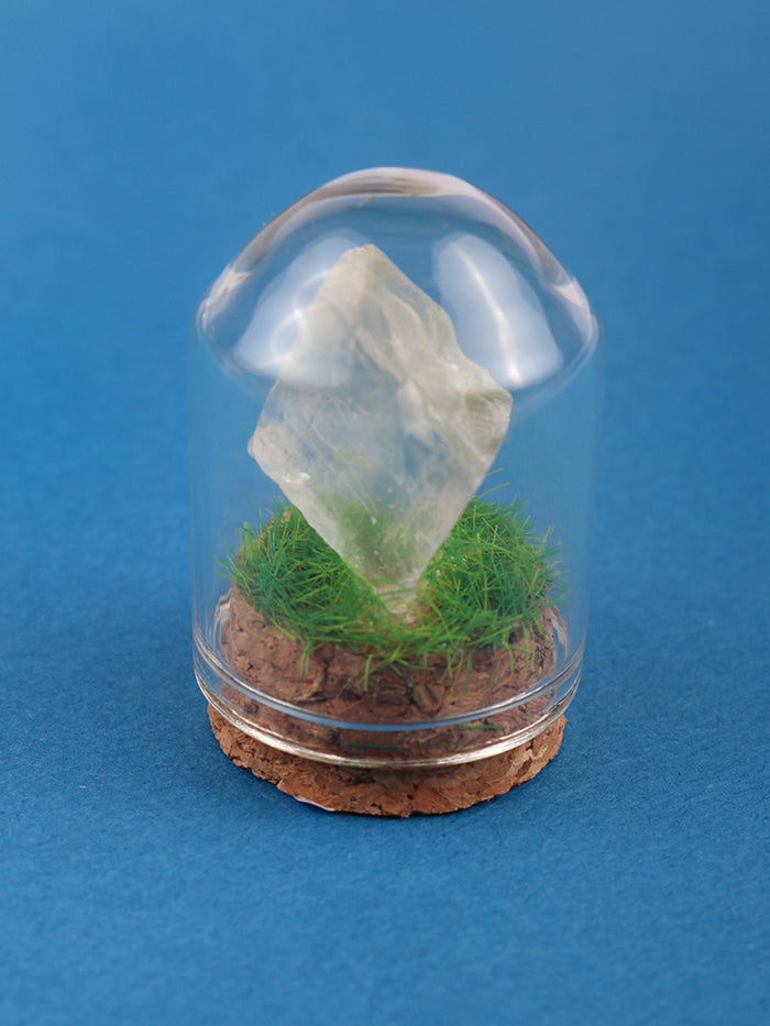 Gemstone & Mineral Glass Dome | Calcite-Image 1