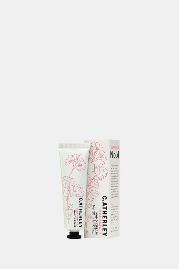 C.Atherley Geranium No.04 Hand Cream 30ml.