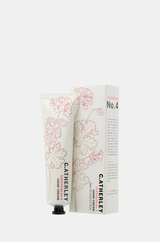 C.Atherley Geranium No.04 Hand Cream 75ml.