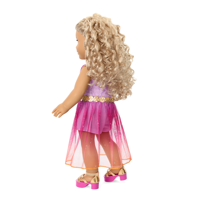 Glam Sparkly Concert Outfit for 18-inch Dolls