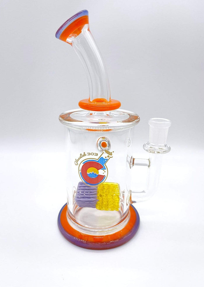 Smoke Station Water Pipe GL-303 High-End American Borosilicate Rig