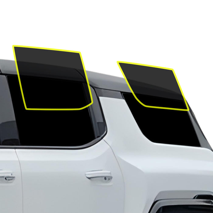 Fits GMC Hummer EV SUV 2022+ Premium Nano Ceramic Precut Window Tint Film Kit Front Rear Windows Windshield - Bogar Tech Designs