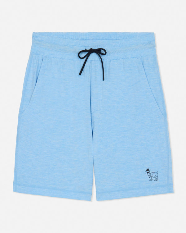 Goat USA Boys' Outline Relaxed Shorts Apparel Goat USA Carolina Blue Youth XSmall