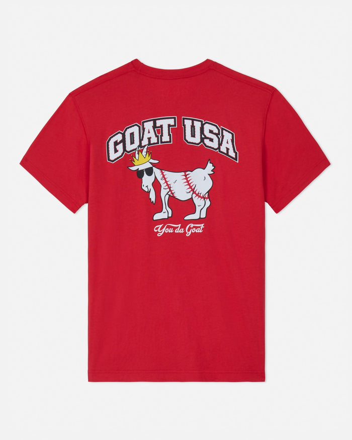 Goat USA Youth Baseball Sports T-Shirt Apparel Goat USA Poinsettia Youth XSmall
