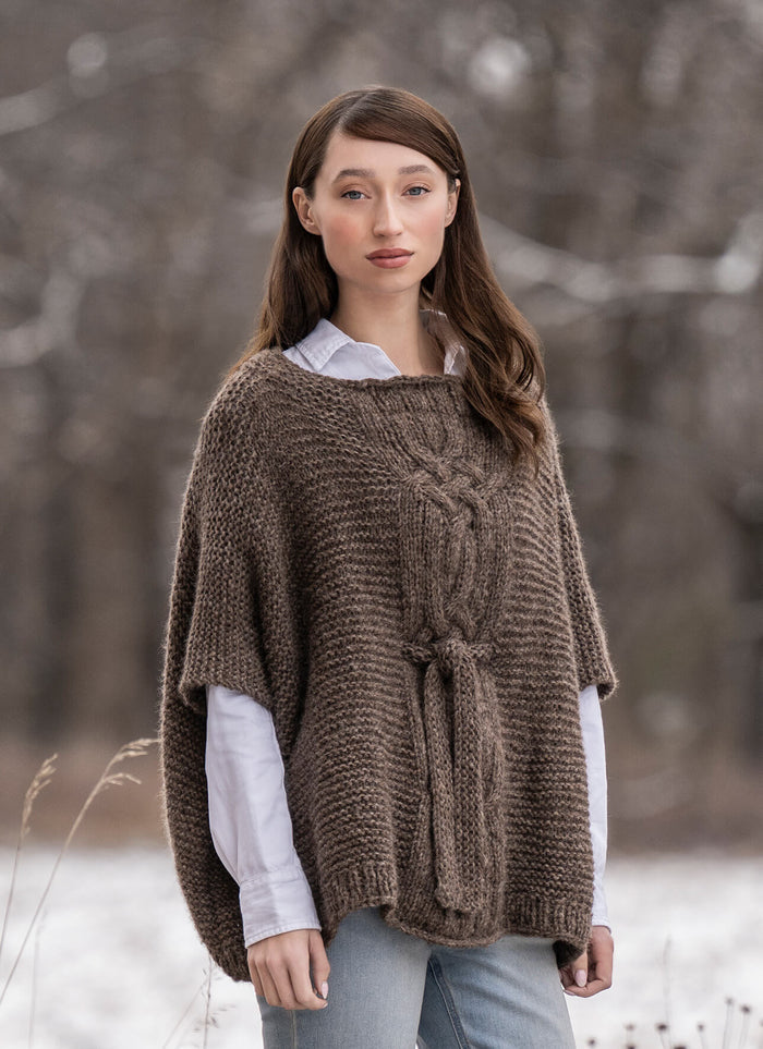Grandview Heights Poncho by Mary Pranica PRE-ORDER