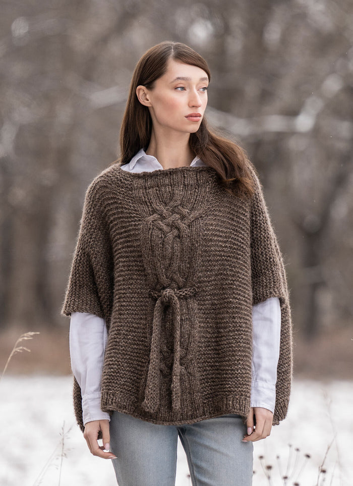 Grandview Heights Poncho by Mary Pranica PRE-ORDER