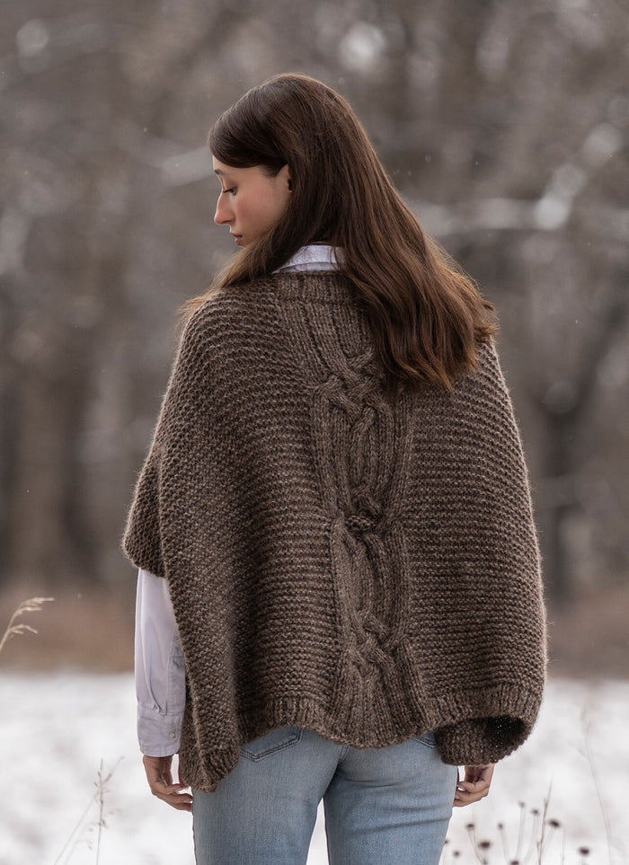 Grandview Heights Poncho by Mary Pranica PRE-ORDER