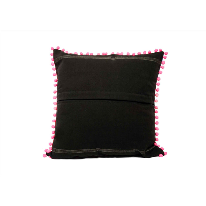 Hacienda Sarape Striped Colorful Pillow Cover Handwoven in Guatemala