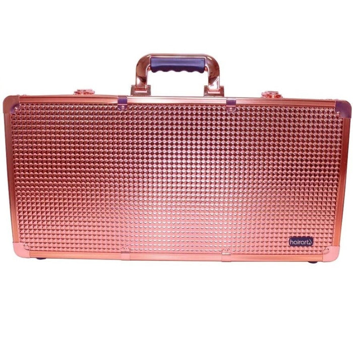 HairArt Barber Case, Barber Kit Tool Case Rose Gold - Palms Fashion Inc.