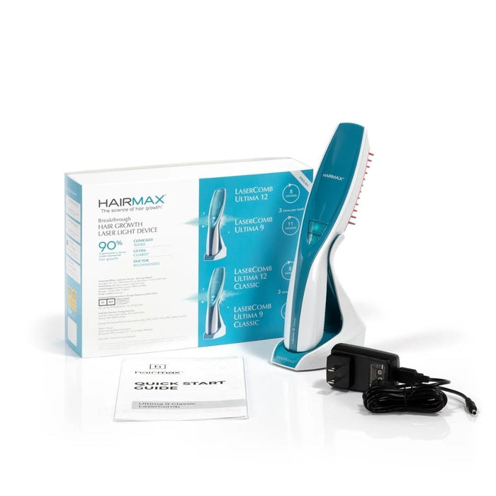 Hairmax Ultima 12 Classic LaserComb Hair Growth Device - Beauty Tribe