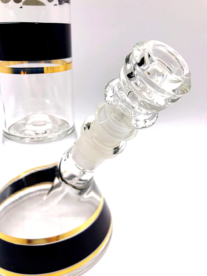Smoke Station Water Pipe Heady Beaker with Ice Catch