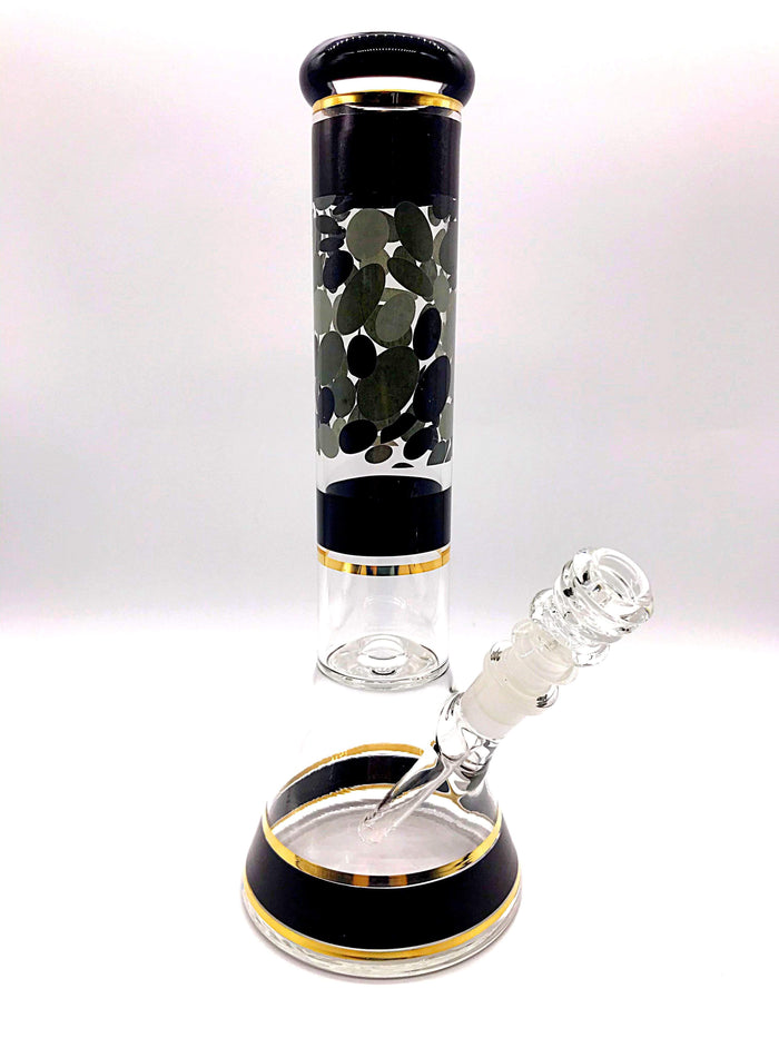 Smoke Station Water Pipe Heady Beaker with Ice Catch
