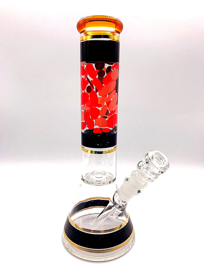 Smoke Station Water Pipe Heady Beaker with Ice Catch