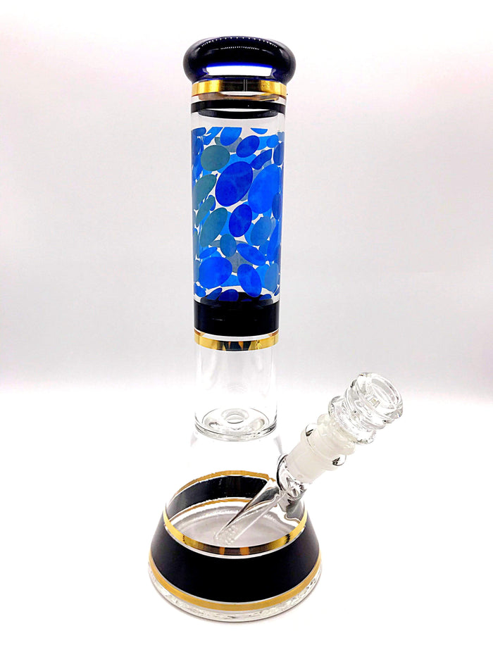 Smoke Station Water Pipe Heady Beaker with Ice Catch