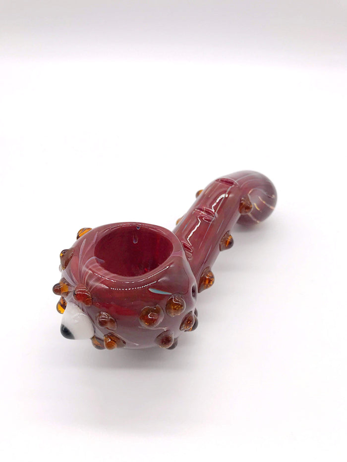 Smoke Station Hand Pipe Red Heady Eyeball Sherlock Spoon Hand Pipe