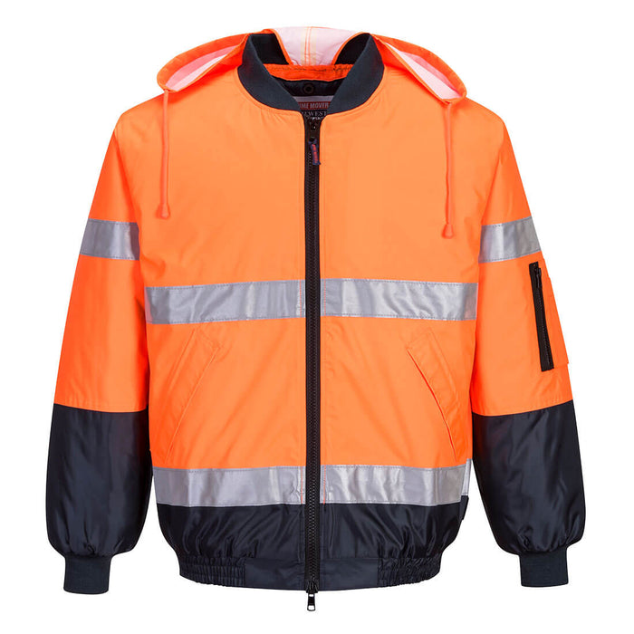 Hi-Vis Contrast Bomber Jacket - MJ504