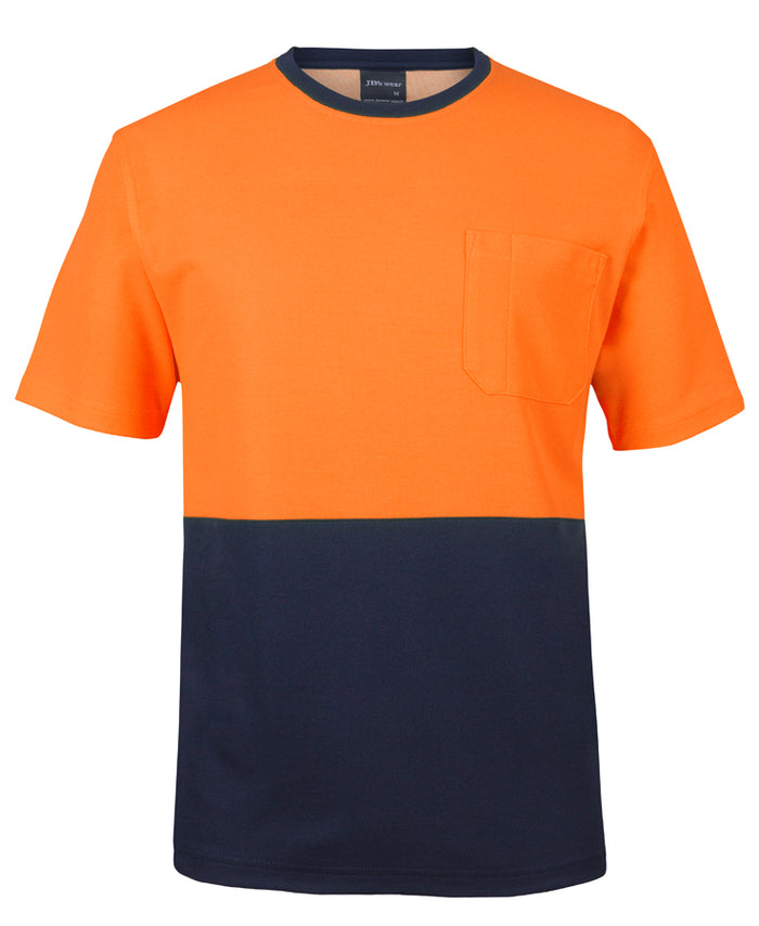 Hi Vis Cotton Back Tee | 6HCBT