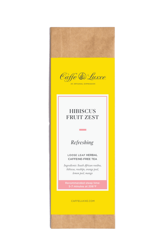 Hibiscus Fruit Zest Tea Herbal Tea Caffe Luxxe