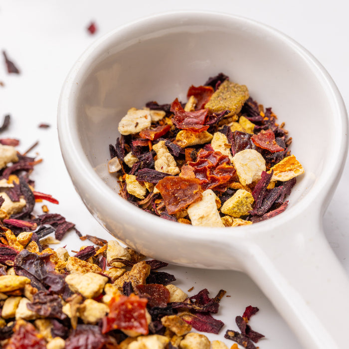 Hibiscus Fruit Zest Tea Herbal Tea Caffe Luxxe