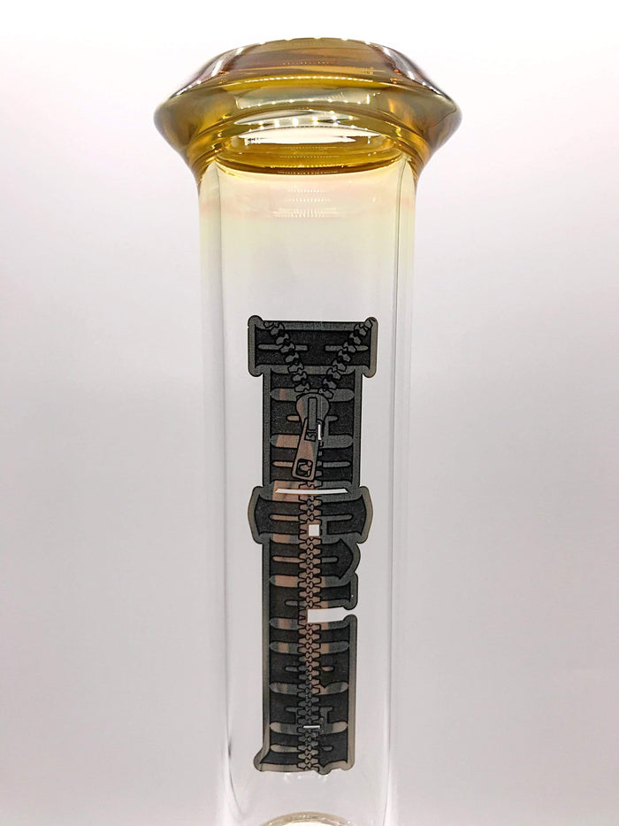 Smoke Station Water Pipe High Caliber American Double Matrix Perc Beaker