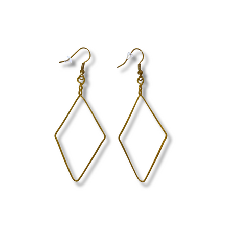 Highland Heritage Brass Wire Earrings - Thailand