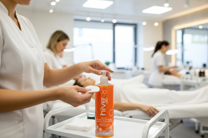 hive apricot pre wax gel