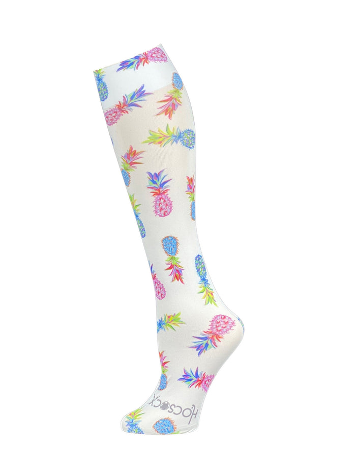 Hocsocx Liner Socks Apparel Hocsocx Pineapple Paradise Youth: shoe sizes 13-4