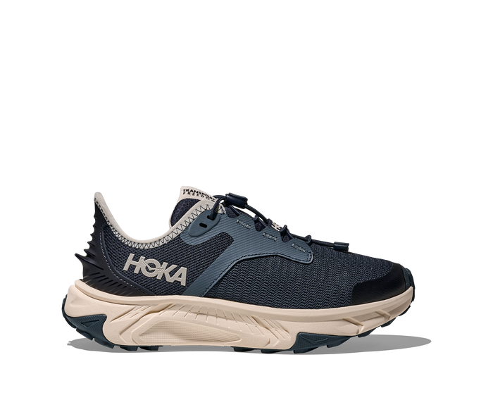 Hoka Kids' Transport Freedom Footwear Hoka One One Varsity Navy/Alabaster-VBS 3.5