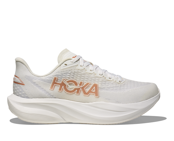 Hoka Women's Mach 7 Footwear Hoka One One Frost/Rose Gold-FTRS 5.5 Medium-B