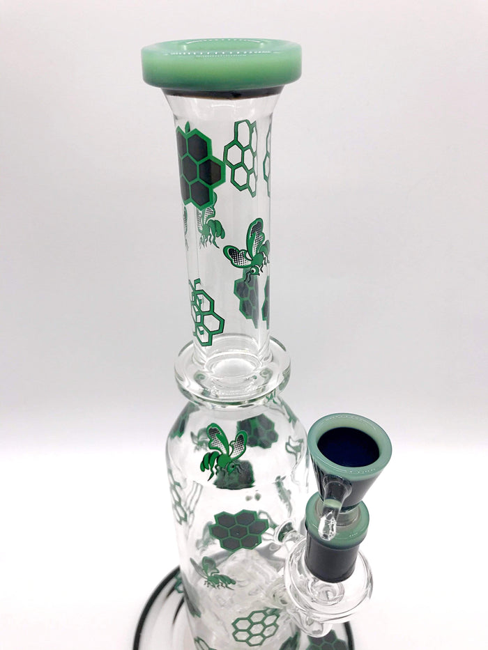 Smoke Station Water Pipe Honeybee Water Pipe with Barrel Perc