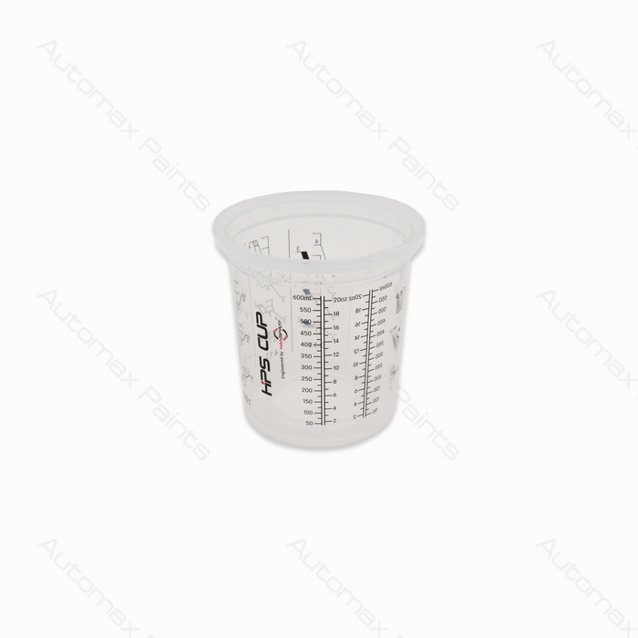HPS 650ml Plastic Hard Cup (Outer Only) 1EA