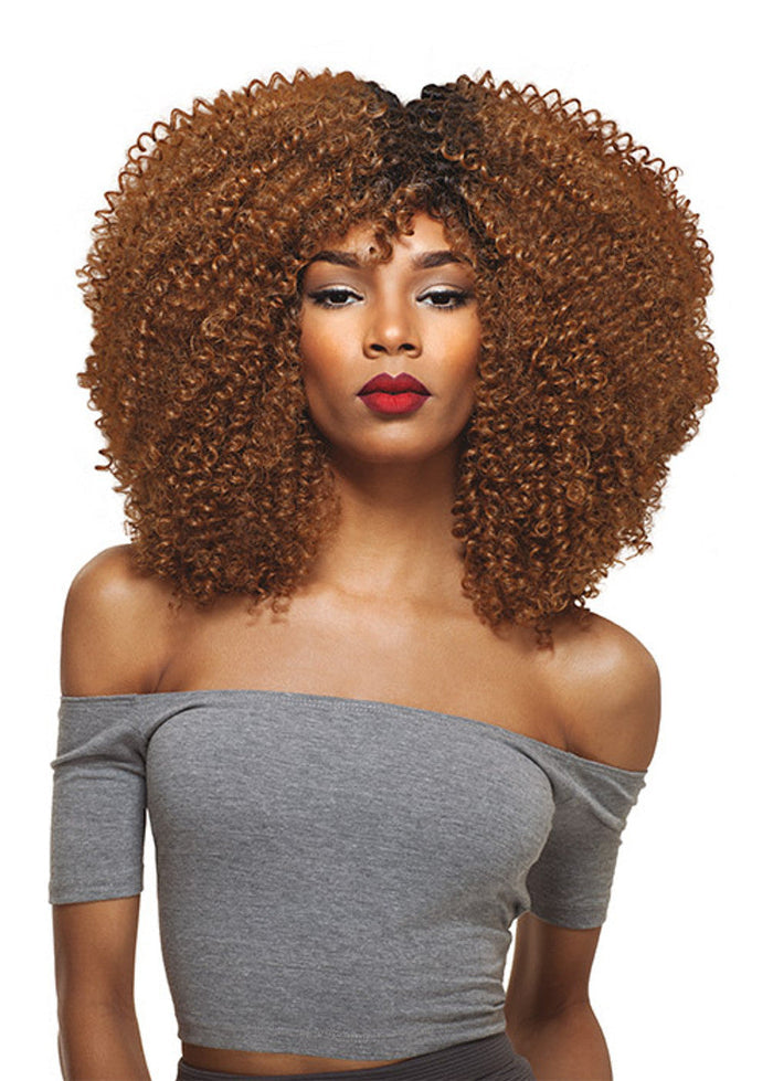 Human Hair Blend Big Beautiful Hair - 3c-Whirly Wvg
