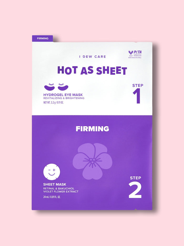 I DEW CARE HOT AS SHEET 5-DAY EYE & FACE MULTI-MASKING SET | One Colour-Image 2