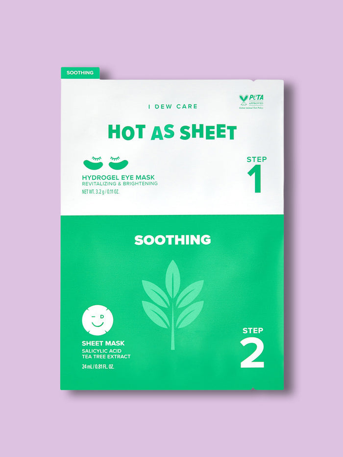 I DEW CARE HOT AS SHEET 5-DAY EYE & FACE MULTI-MASKING SET | One Colour-Image 3
