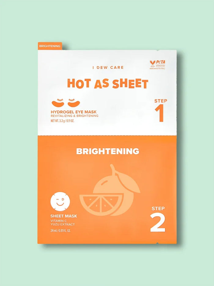I DEW CARE HOT AS SHEET 5-DAY EYE & FACE MULTI-MASKING SET | One Colour-Image 4