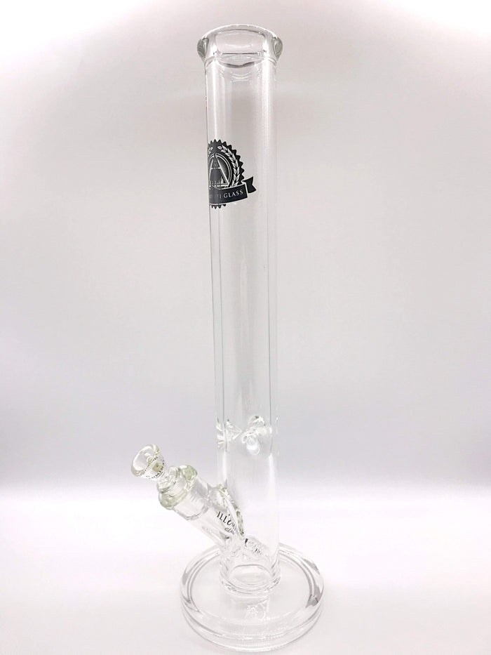 Smoke Station Water Pipe Illuminati Glass 9mm Thick American Straight Tube