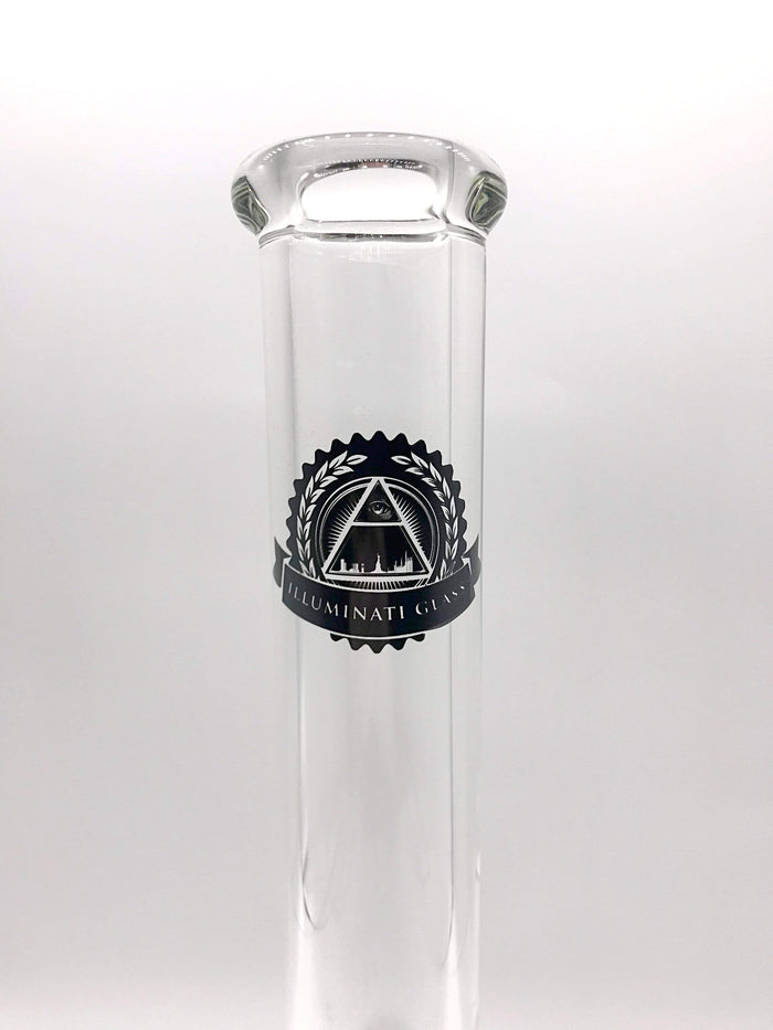 Smoke Station Water Pipe Illuminati Thick American Glass