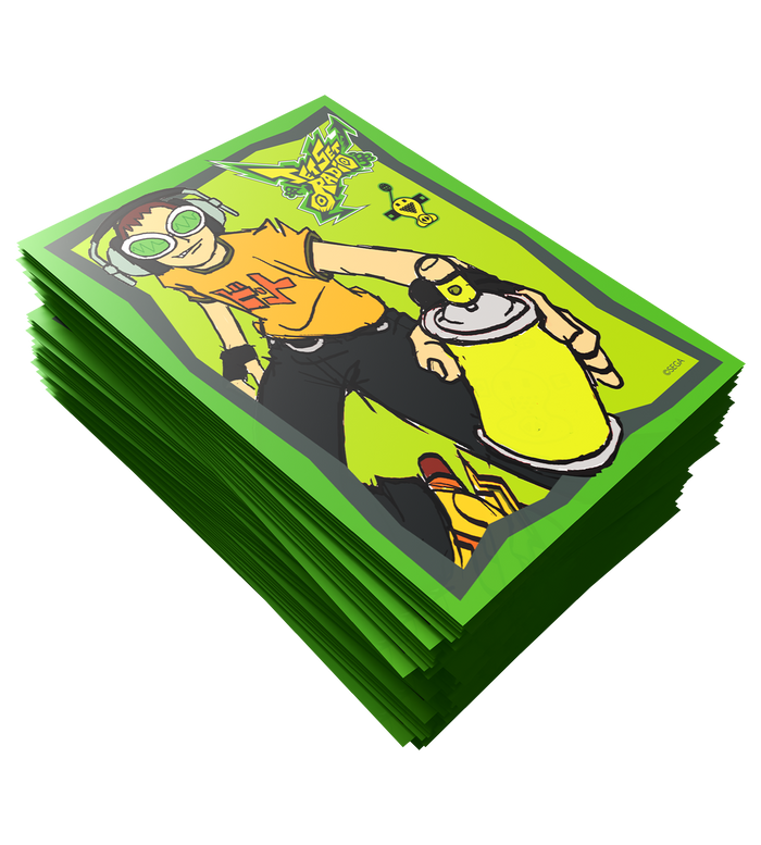 Jet Set Radio Card Sleeves