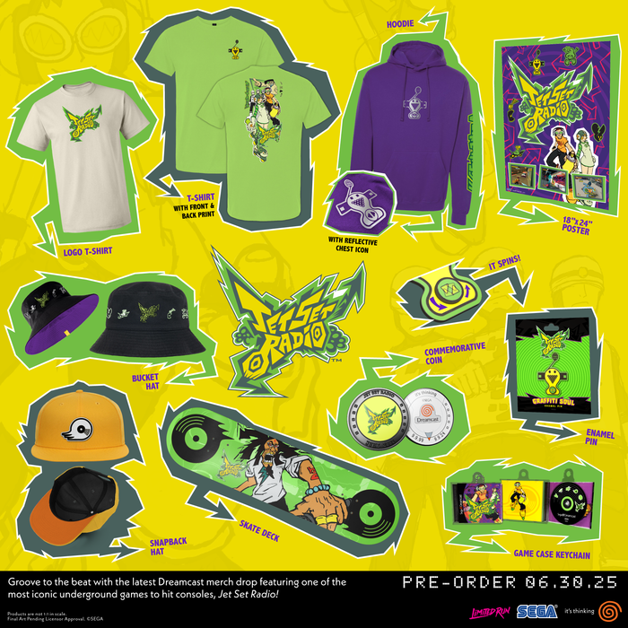 Jet Set Radio Snapback Hat