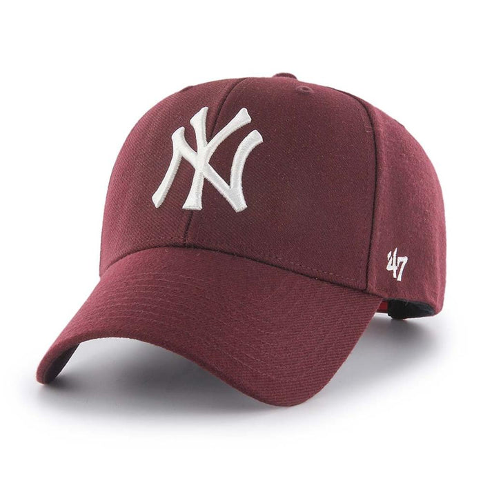 Jockey New York Yankees Dark Maroon MVP Snapback