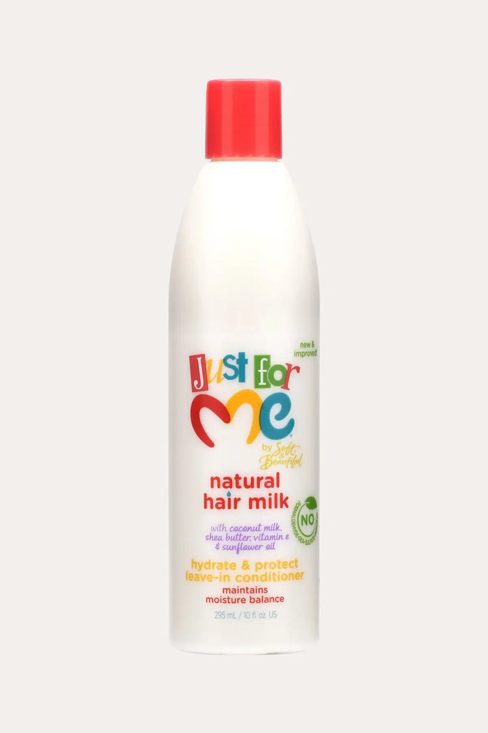 JUST FOR ME NATURAL HAIR MILK HYDRATE & PROTECT LEAVE-IN CONDITIONER 10oz - BSW BEAUTY CANADA