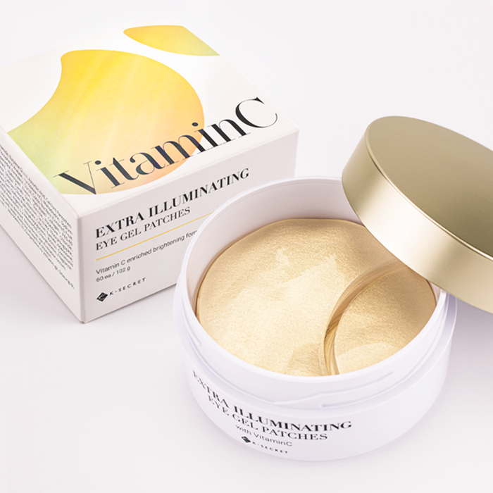K-SECRET Extra Illuminating Eye Gel Patches VITAMIN C - DOKAN