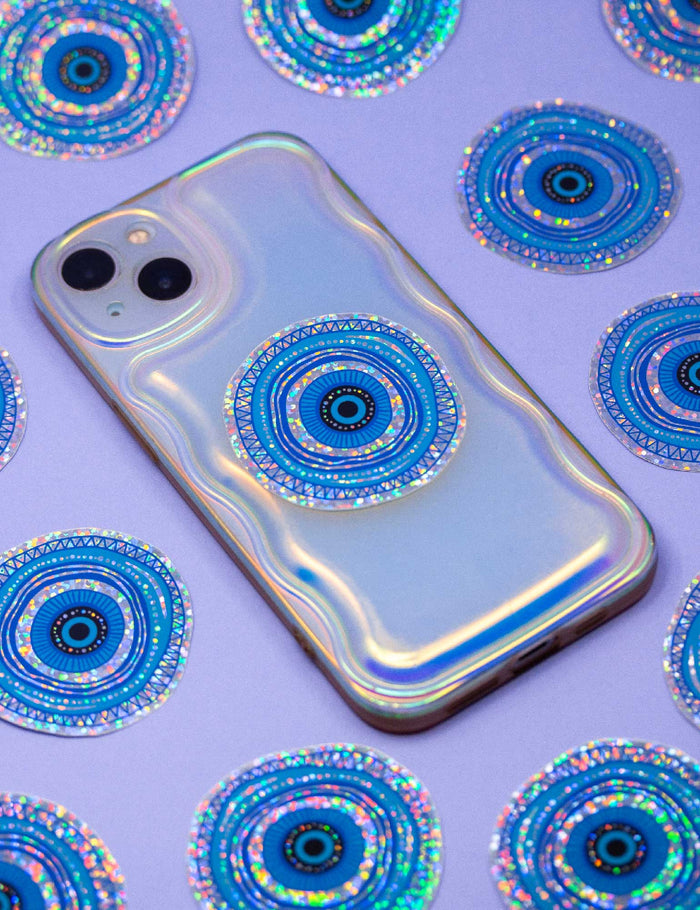 KEM GÖZ EVIL EYE glitter sticker