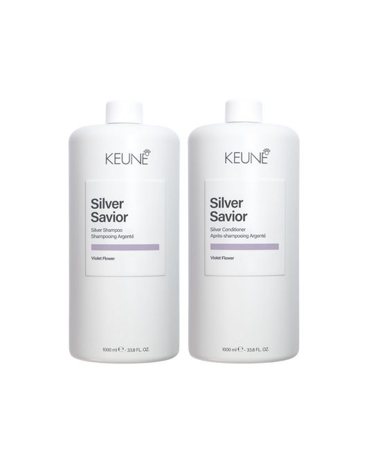 Keune Care Silver Savior Combi Shampoo en Conditioner 1000ml bij Care For Hair