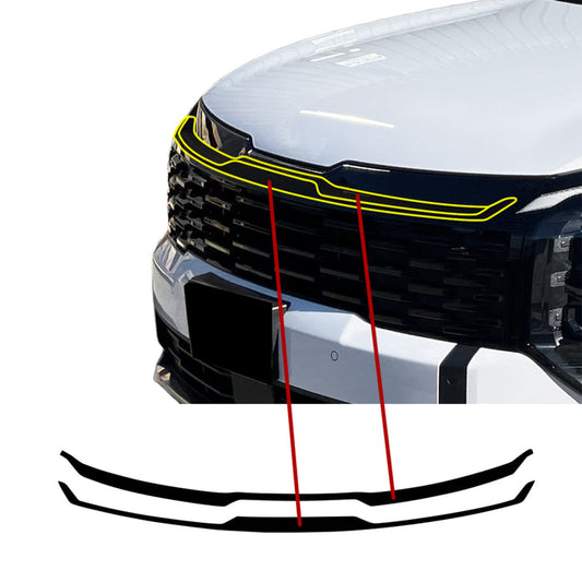 Fits Kia Sportage 2026-2027 Vinyl Chrome Delete Grille Blackout Decal Stickers Overlay Film - Bogar Tech Designs