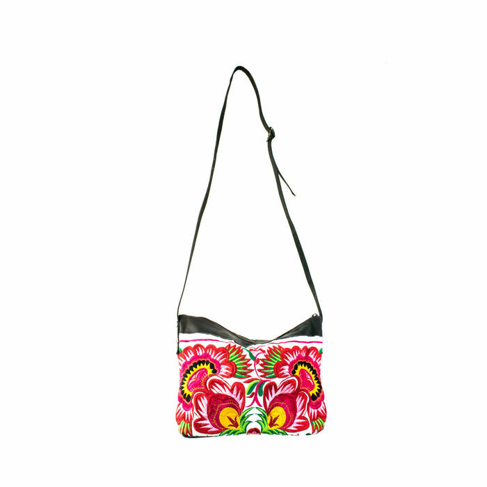 Latin Rose Embroidered Purse - Thailand