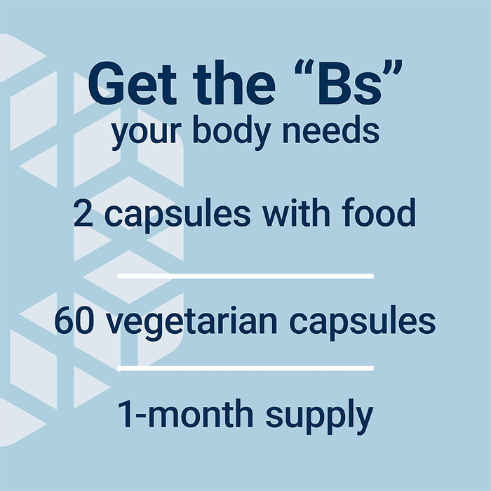 Life Extension Bioactive Complete B-Complex for Energy – 60 Veg Caps - Beauty Tribe