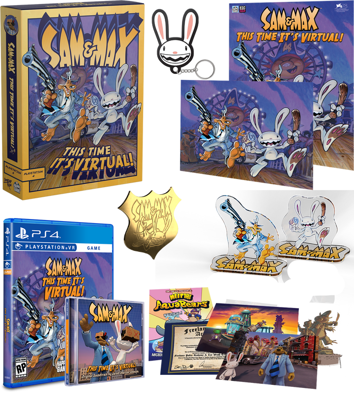 Limited Run #459: Sam & Max: This Time It's Virtual! Collector’s Edition (PSVR)